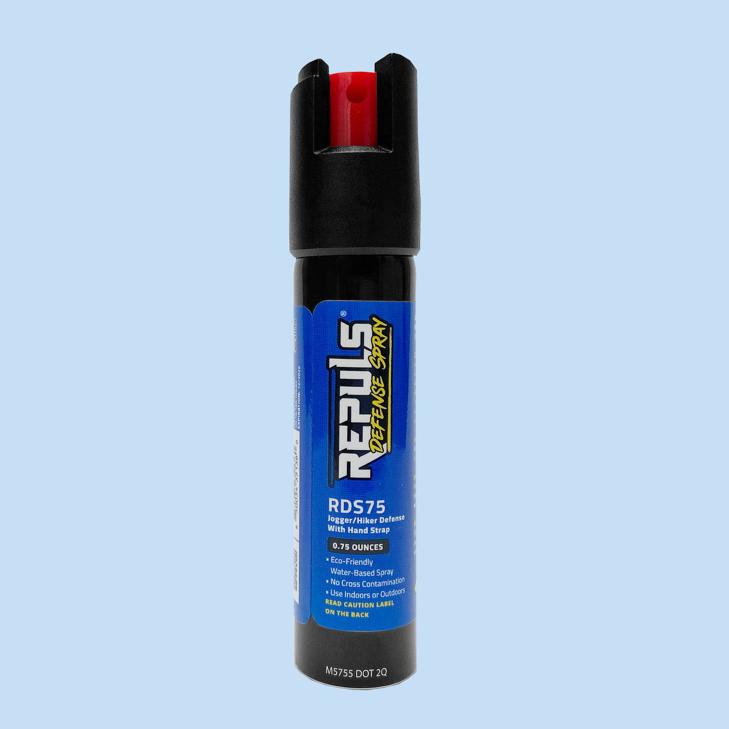 RDS75 Jogger & Hiker Defense With Hand Strap / Blue – . 75 oz