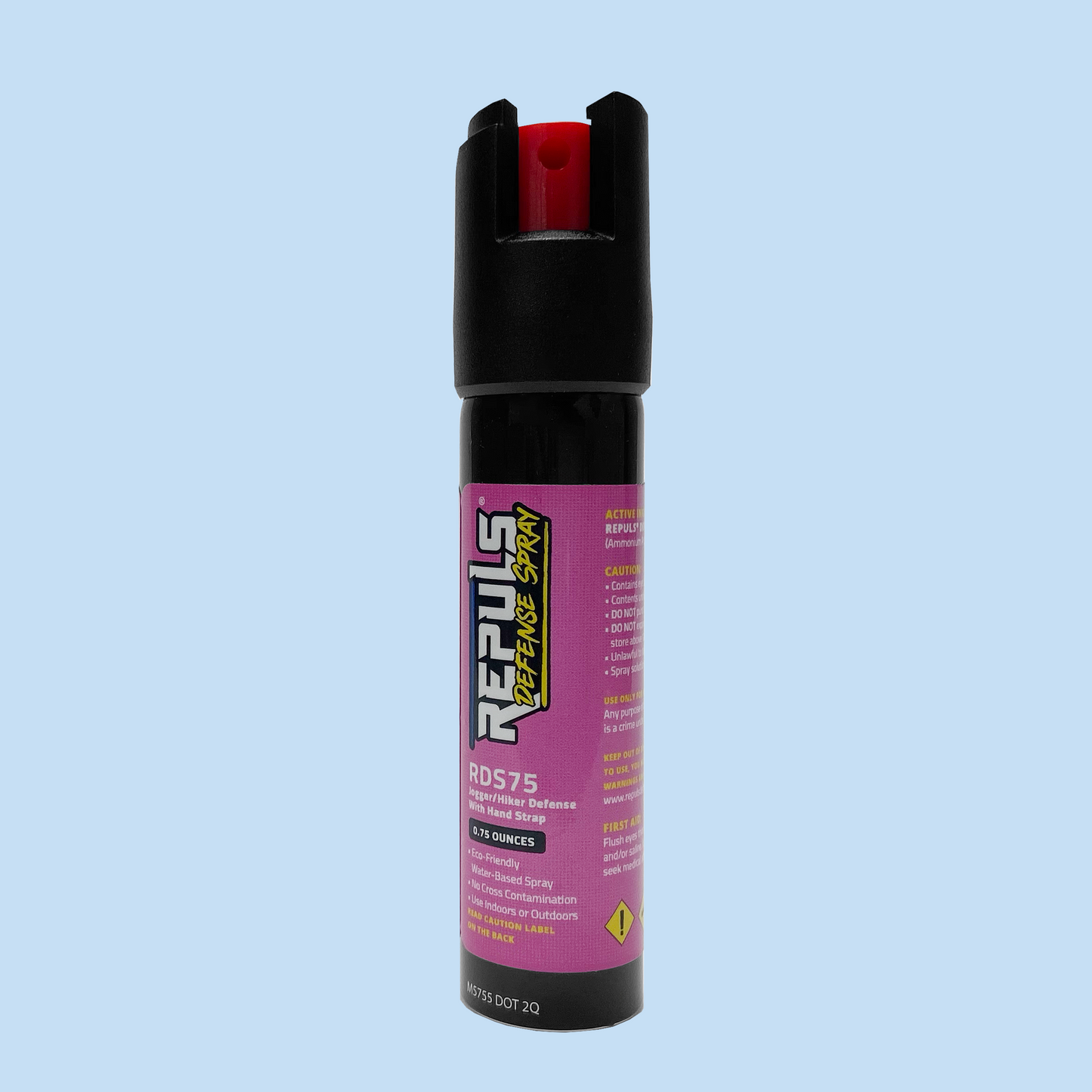 RDS75 Jogger & Hiker Defense With Hand Strap / Pink – . 75 oz